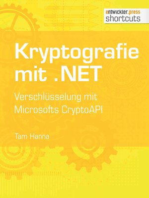 cover image of Kryptografie mit .NET.